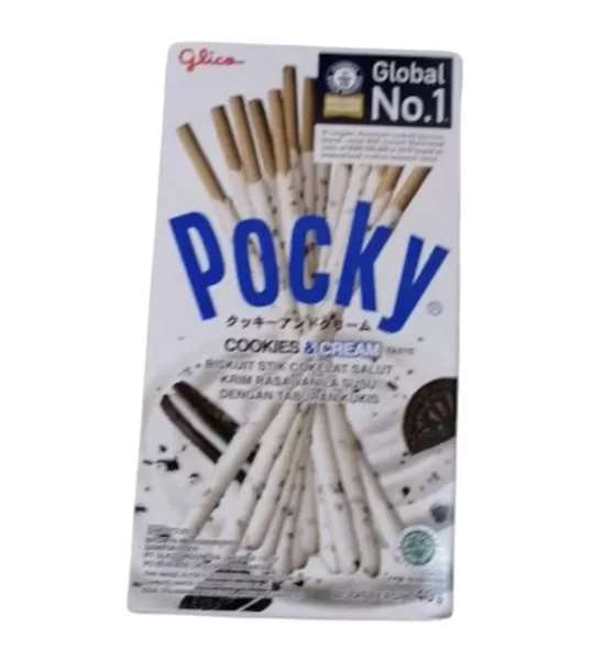Бисквитные палочки Pocky Cookies&Cream - печенье с кремом, 47г